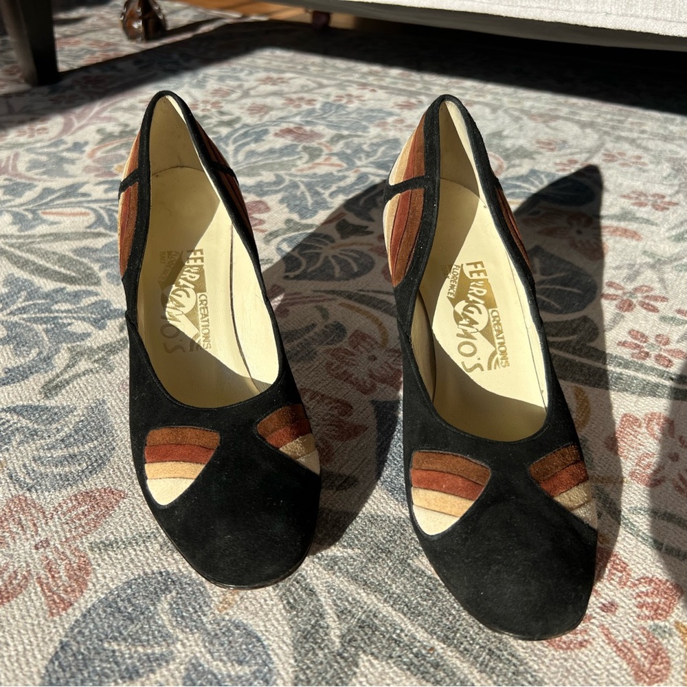 Limited Edition Salvatore Ferragamo Suede Shoes
